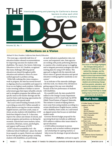 special edge newsletter