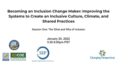 becoming an inclusive change maker