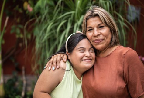 Mother and daughter